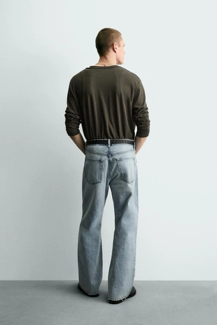 Джинсы свободного кроя