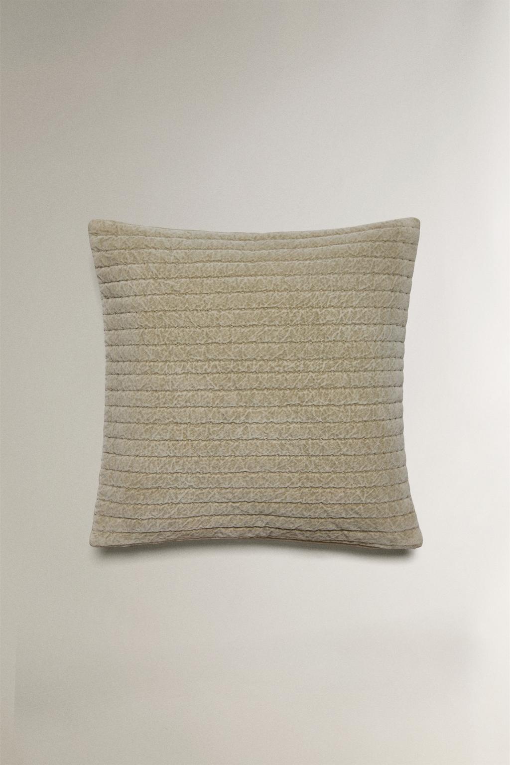 Стеганая наволочка для подушки