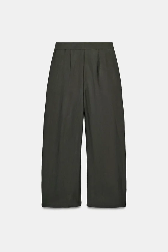 БРЮКИ  С ЗАЩИПАМИ — коллекция Zara «ZW»