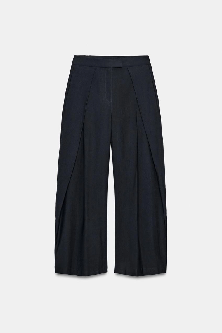БРЮКИ  С ЗАЩИПАМИ — коллекция Zara «ZW»