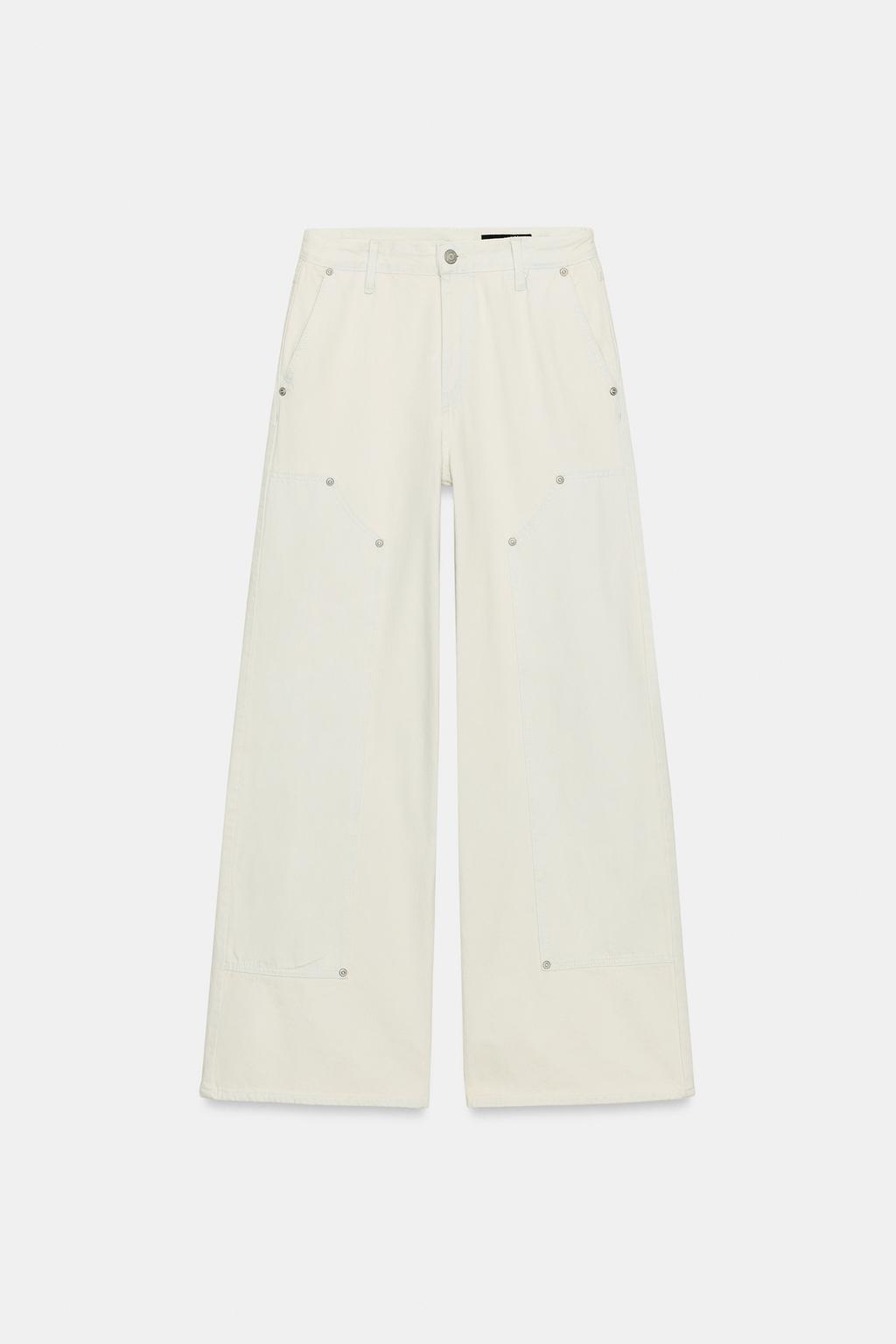 ДЖИНСЫ ZW COLLECTION СО СРЕДНЕЙ ПОСАДКОЙ И ХЛЯСТИКОМ