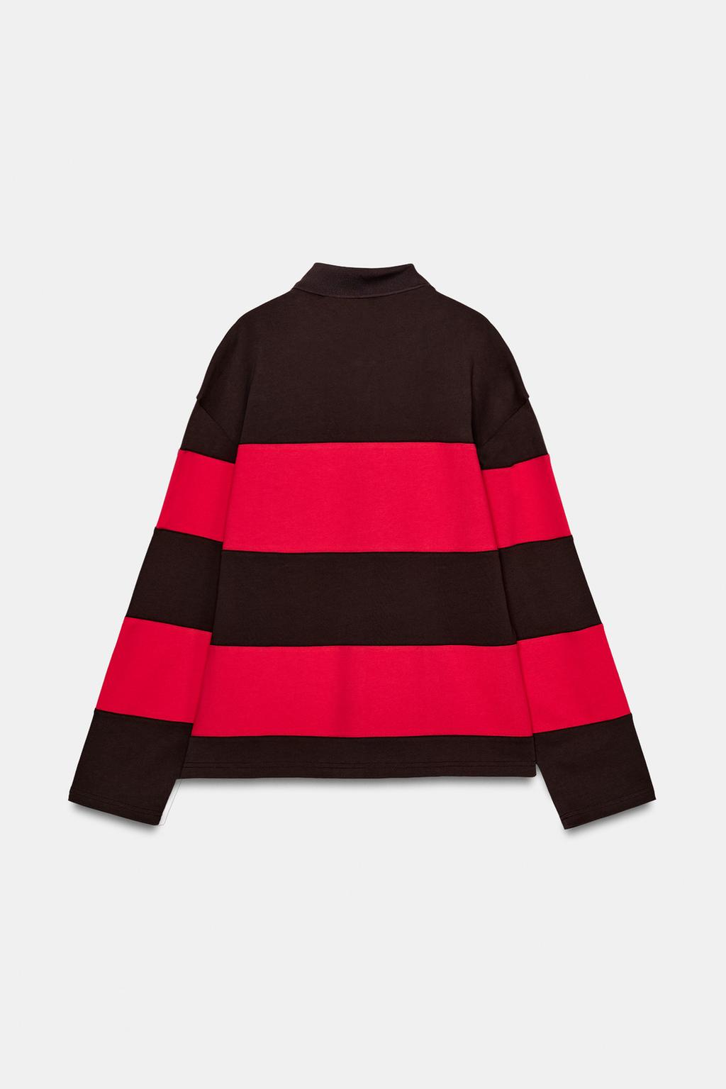 ПОЛО В ПОЛОСКУ С НАШИВКАМИ