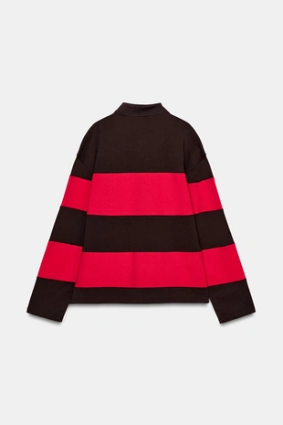 Поло в полоску с нашивками- Заказать в России