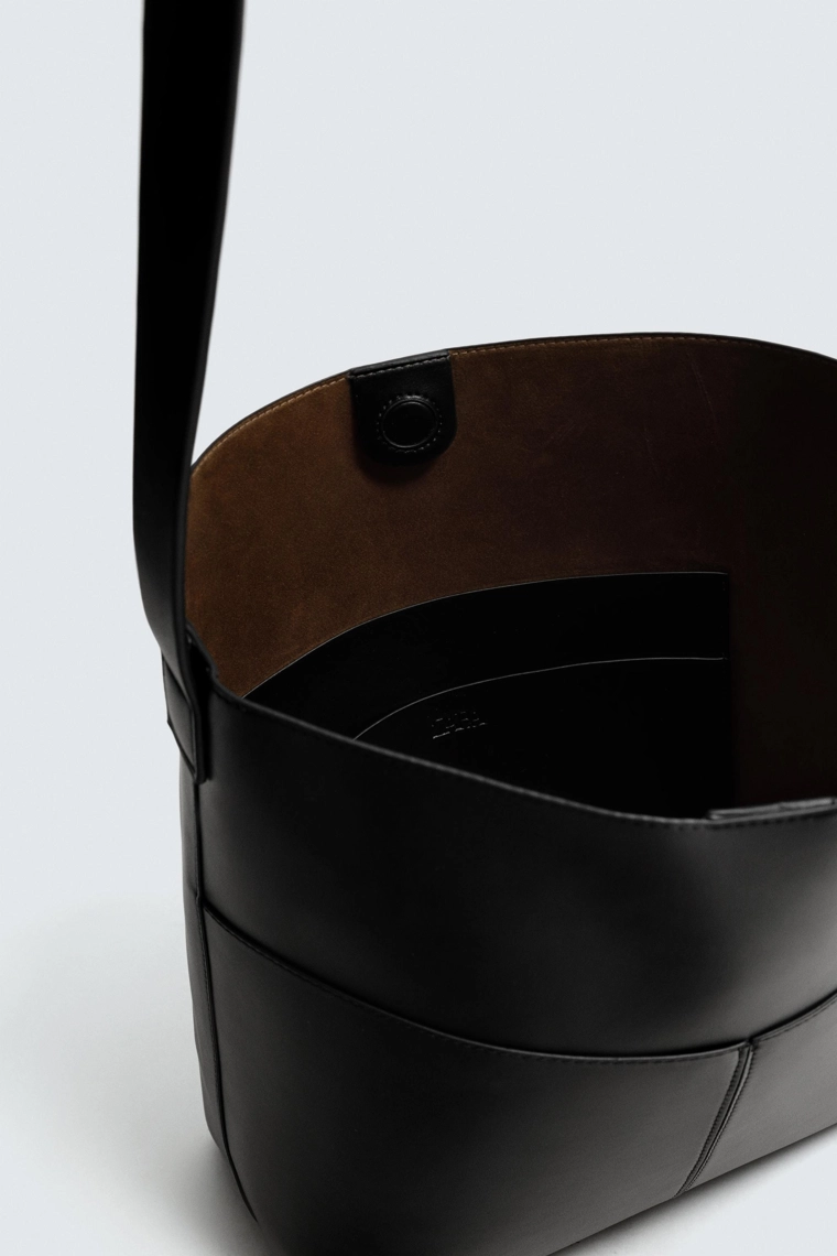 Сумка-тоут с топстежкой