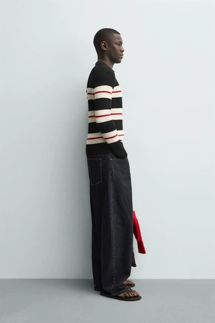 Джинсы BALLOON FIT с вышивкой CUPIDO- Заказать в России