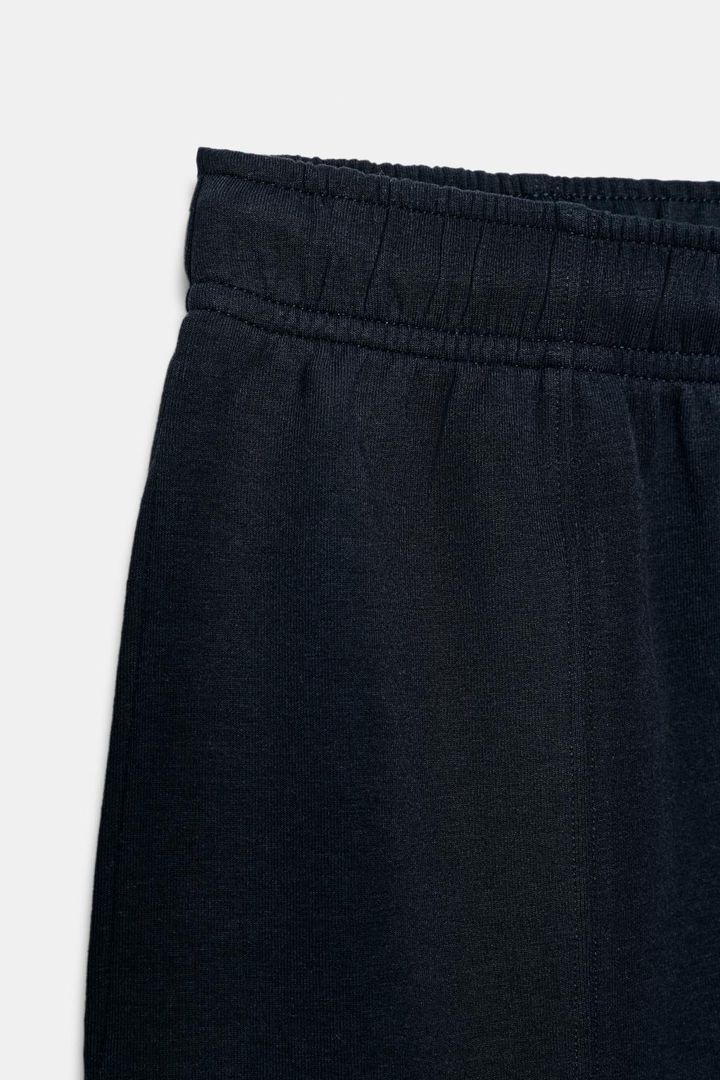 БРЮКИ ИЗ ИНТЕРЛОКА ПРЯМОГО КРОЯ