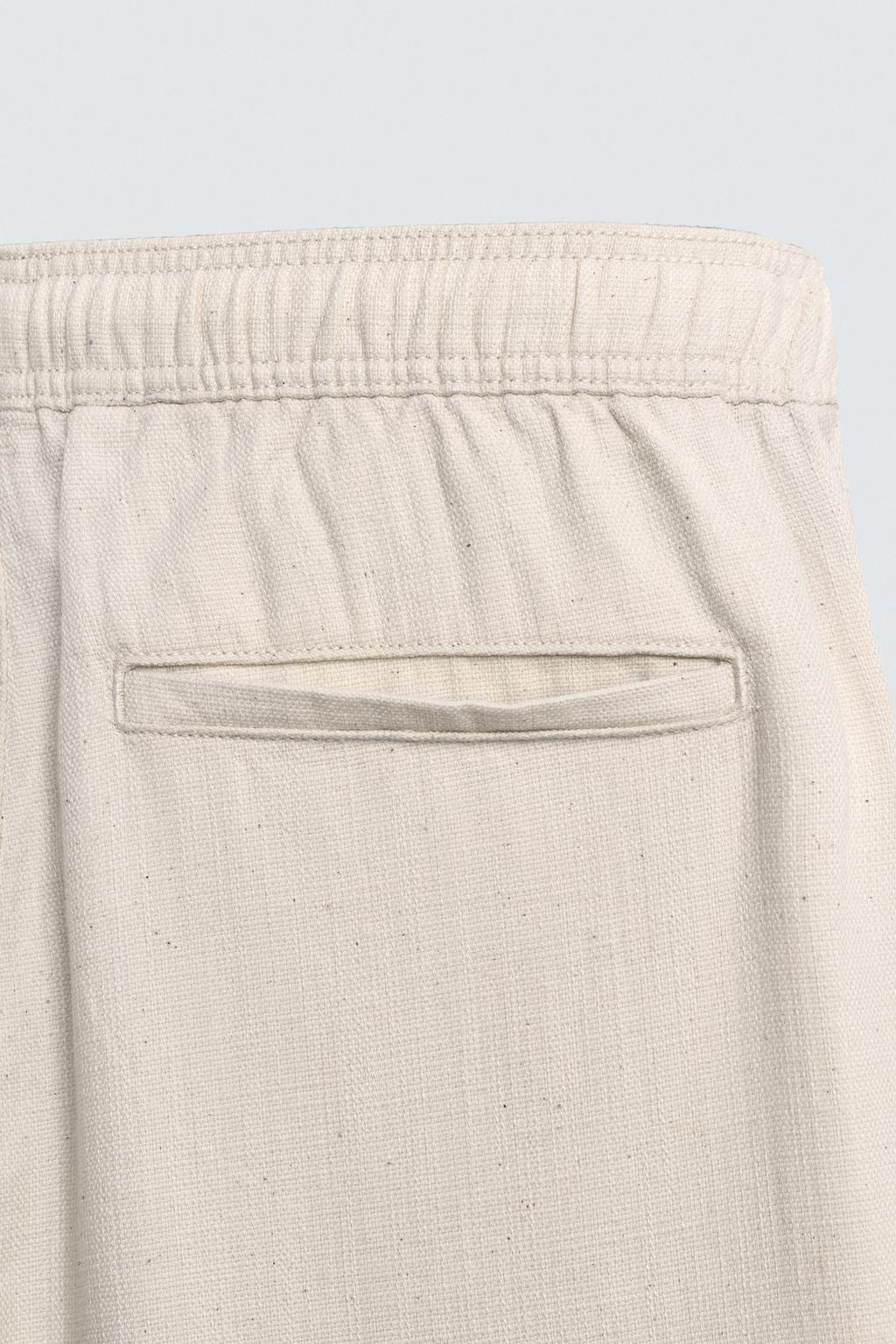 Джоггеры с высокой посадкой и структурой