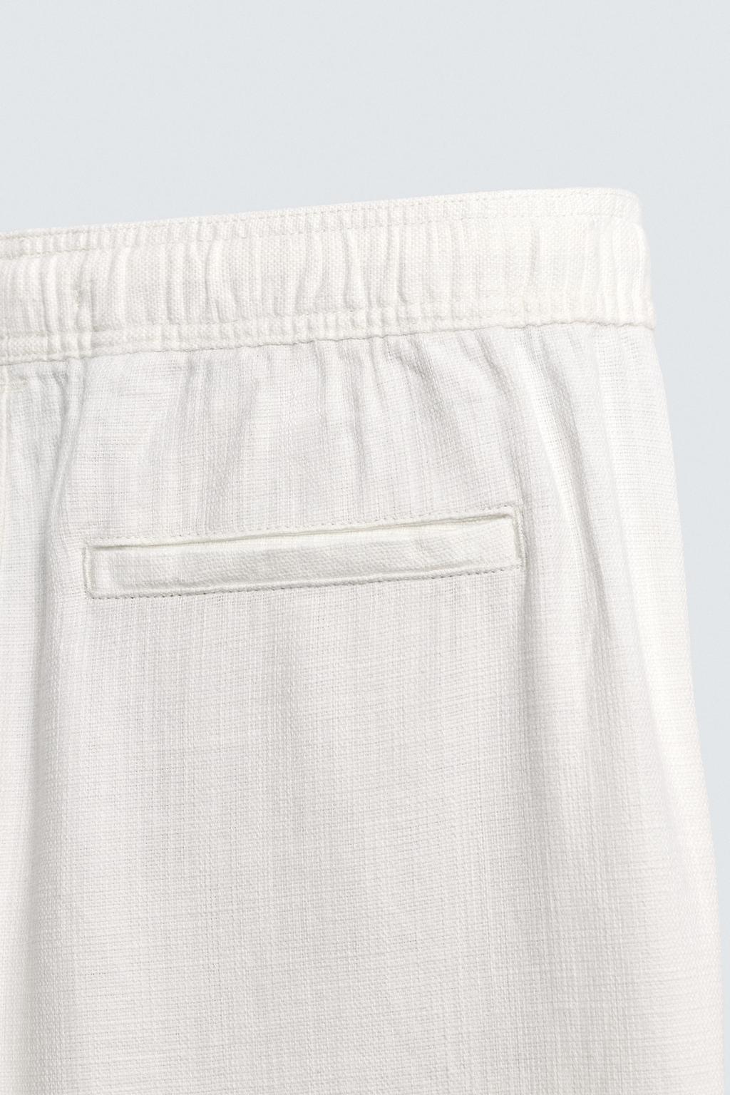 Текстурированные брюки свободного кроя