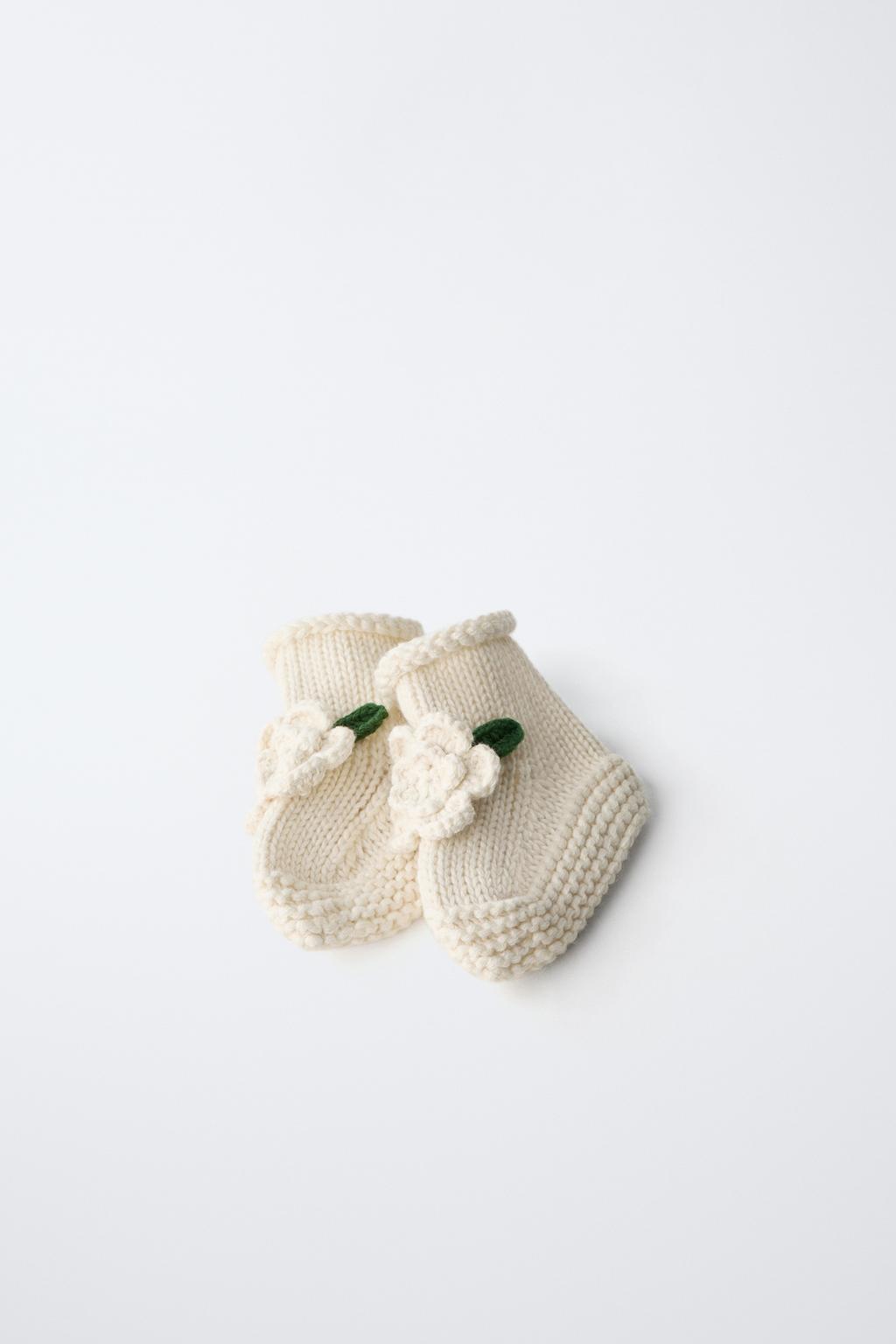 Вышитые ботиночки