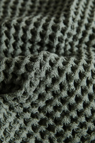 Набор из 3 полотенец для рук из хлопка с вафельным плетением- Заказать в России