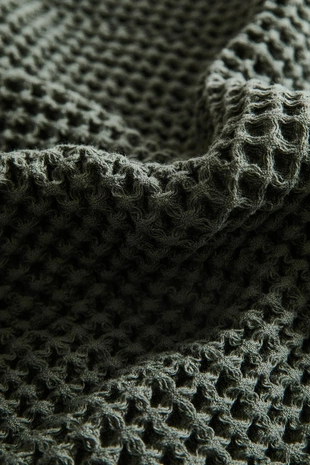 Хлопковое полотенце с вафельным плетением- Заказать в России