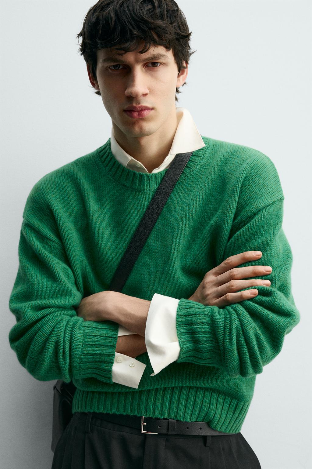 СВИТЕР ИЗ 100% ШЕРСТИ