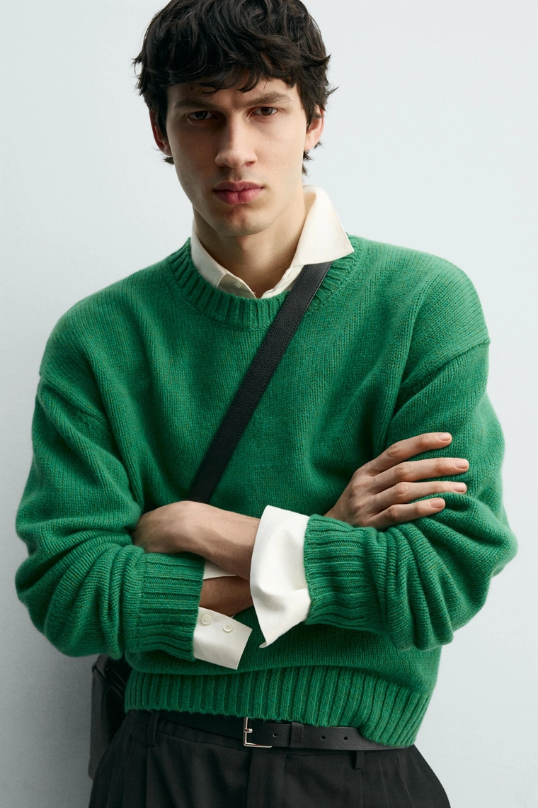 Джемпер из 100% шерсти