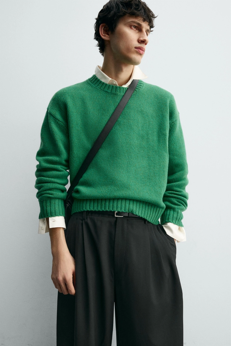 Джемпер из 100% шерсти