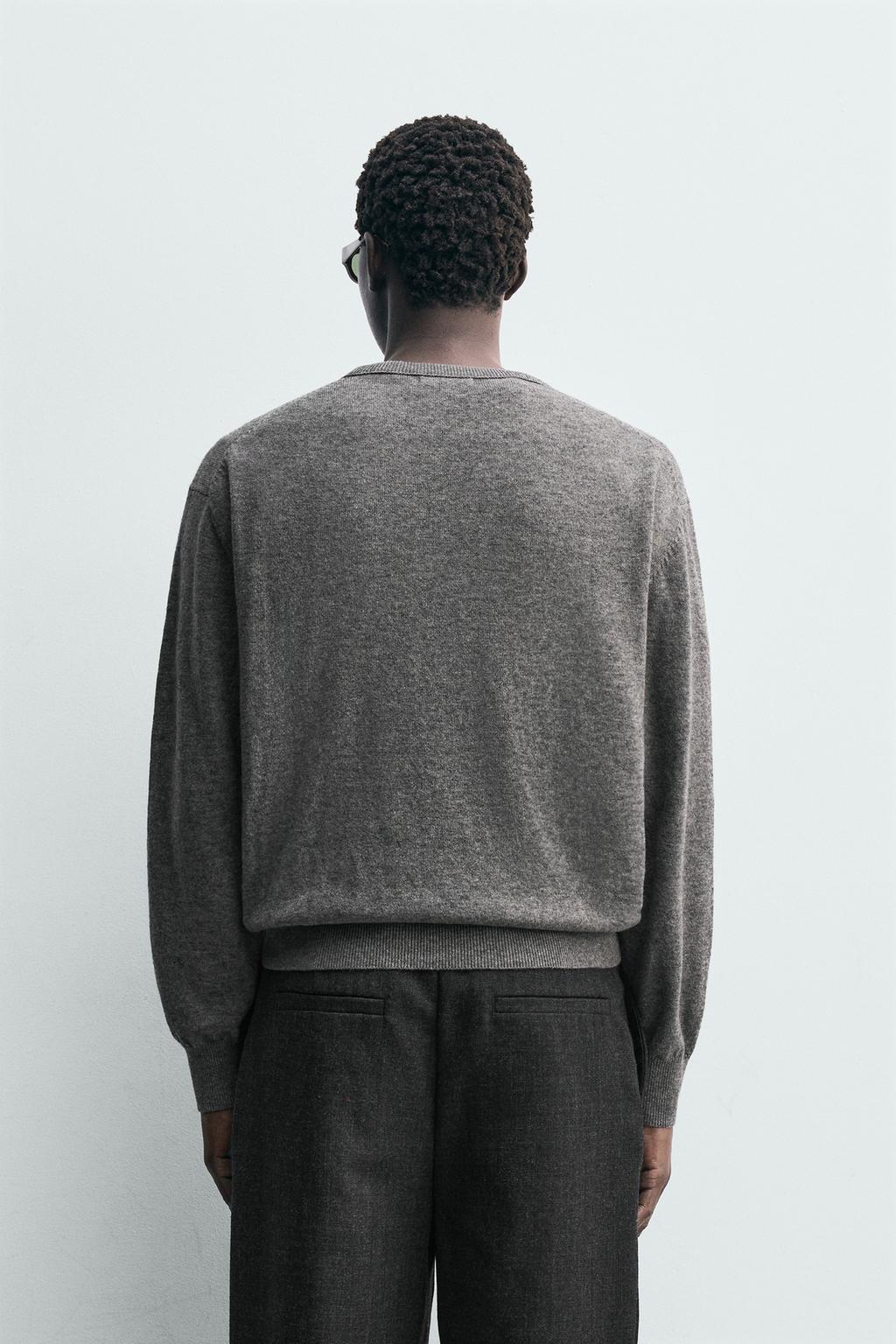 СВИТЕР ИЗ СМЕСОВОЙ ШЕРСТИ