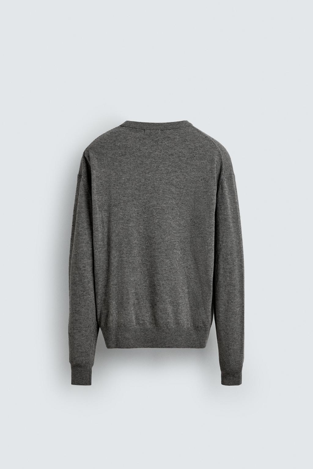 СВИТЕР ИЗ СМЕСОВОЙ ШЕРСТИ