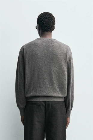 Свитер из смесовой шерсти