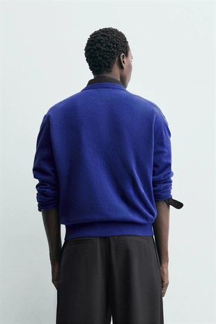 Свитер из смесовой шерсти- Заказать в России