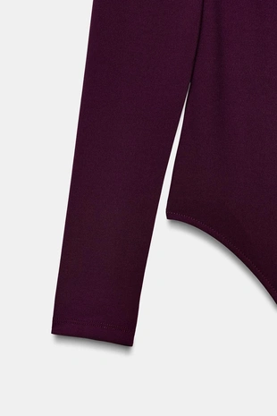 Боди с завязками и открытой спиной- Заказать в России