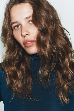 Боди из полиамида со завязками