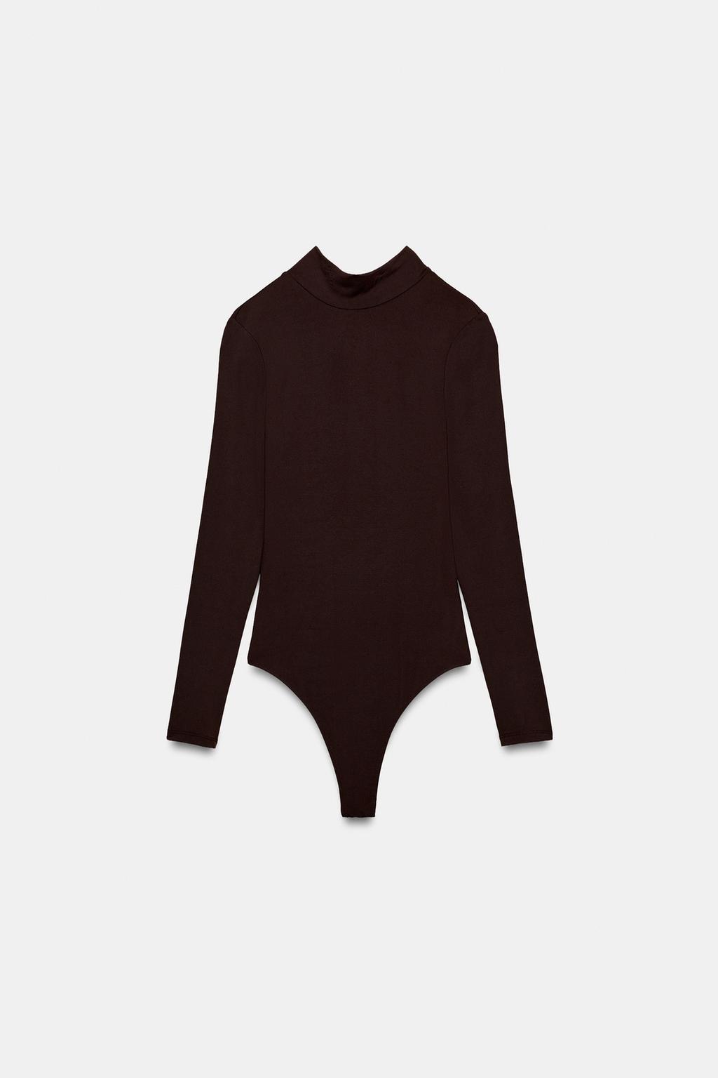 БОДИ ИЗ ПОЛИАМИДА СО ШНУРОВКОЙ