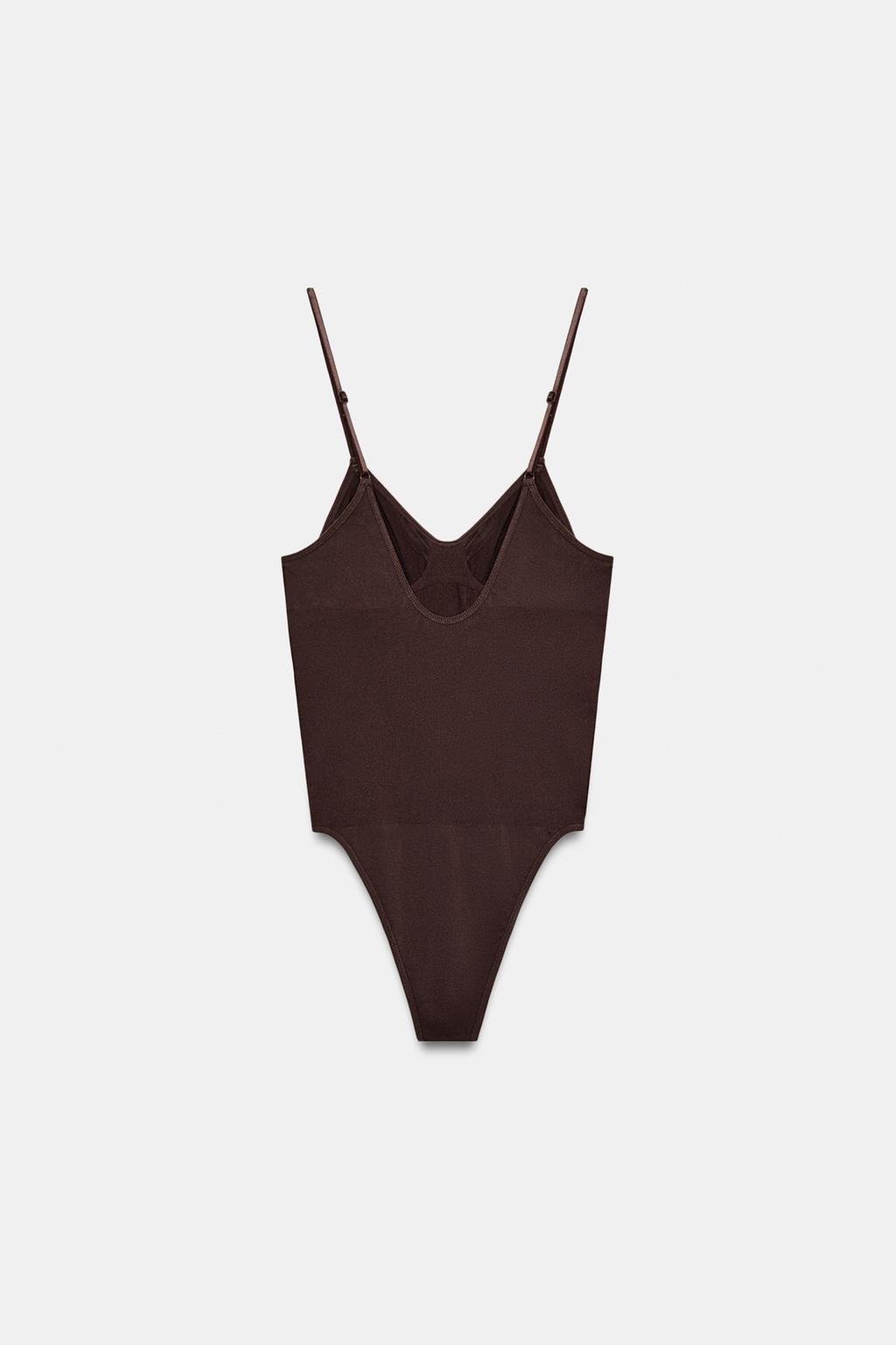 БЕСШОВНОЕ БОДИ НА БРЕТЕЛЯХ