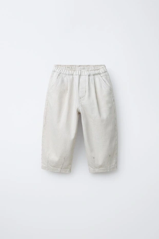 Брюки BAGGY в полоску- Заказать в России