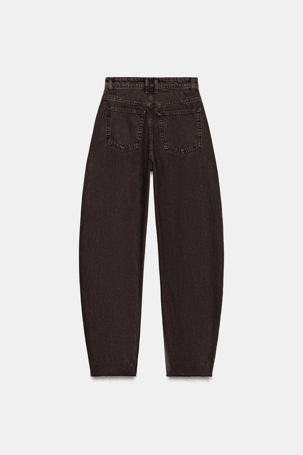 ДЖИНСЫ TRF BARREL С ВЫСОКОЙ ПОСАДКОЙ