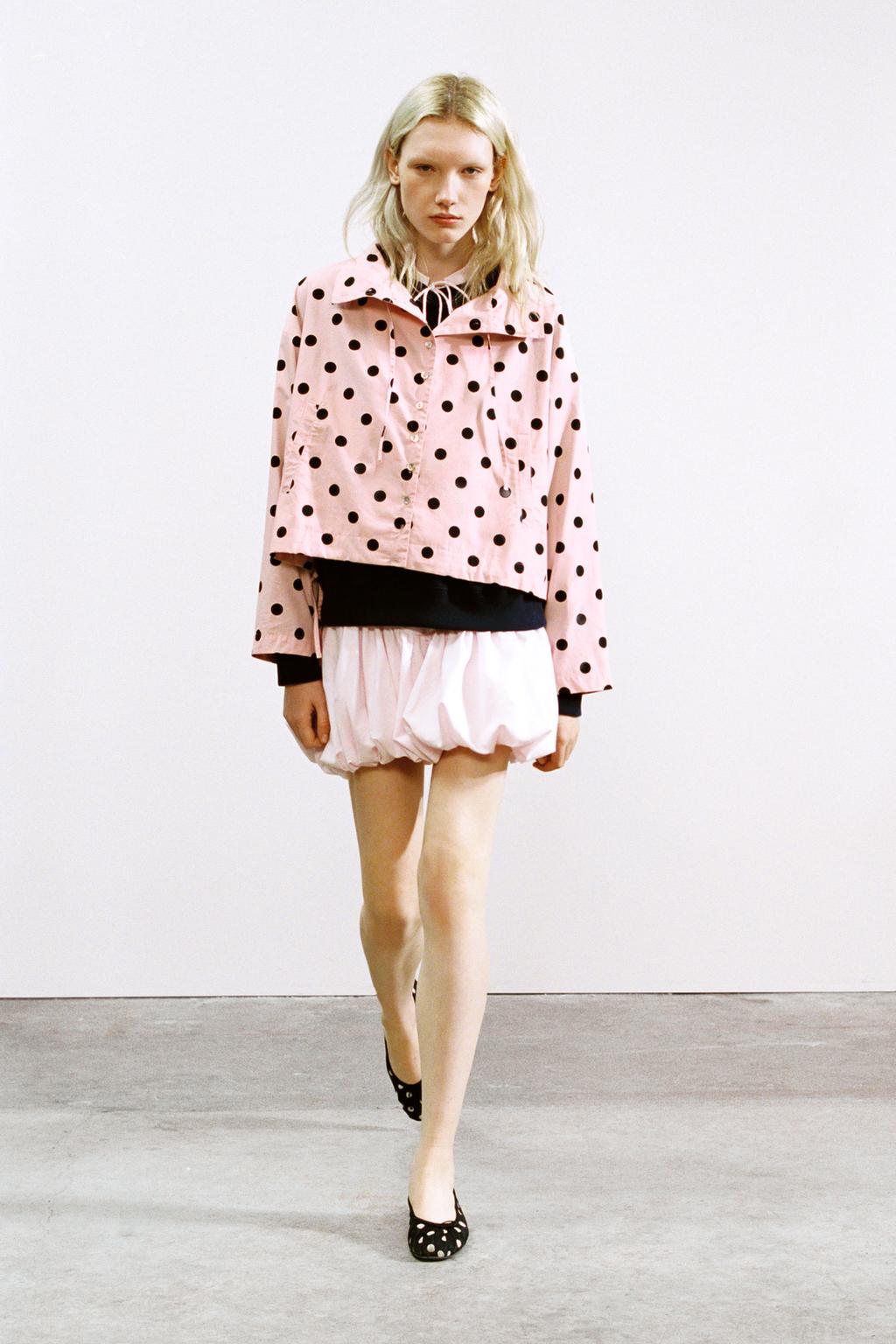 КУРТКА В ГОРОШЕК