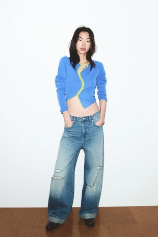 Кардиган на запáхе- Заказать в России