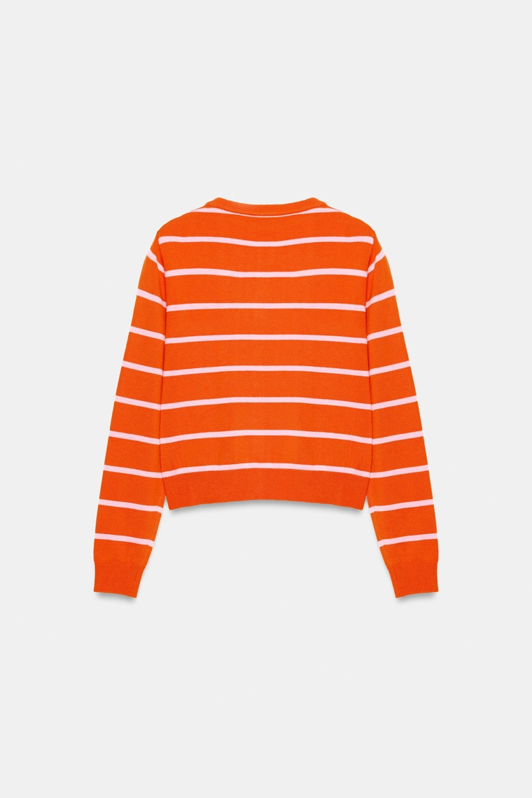 Кардиган в полоску