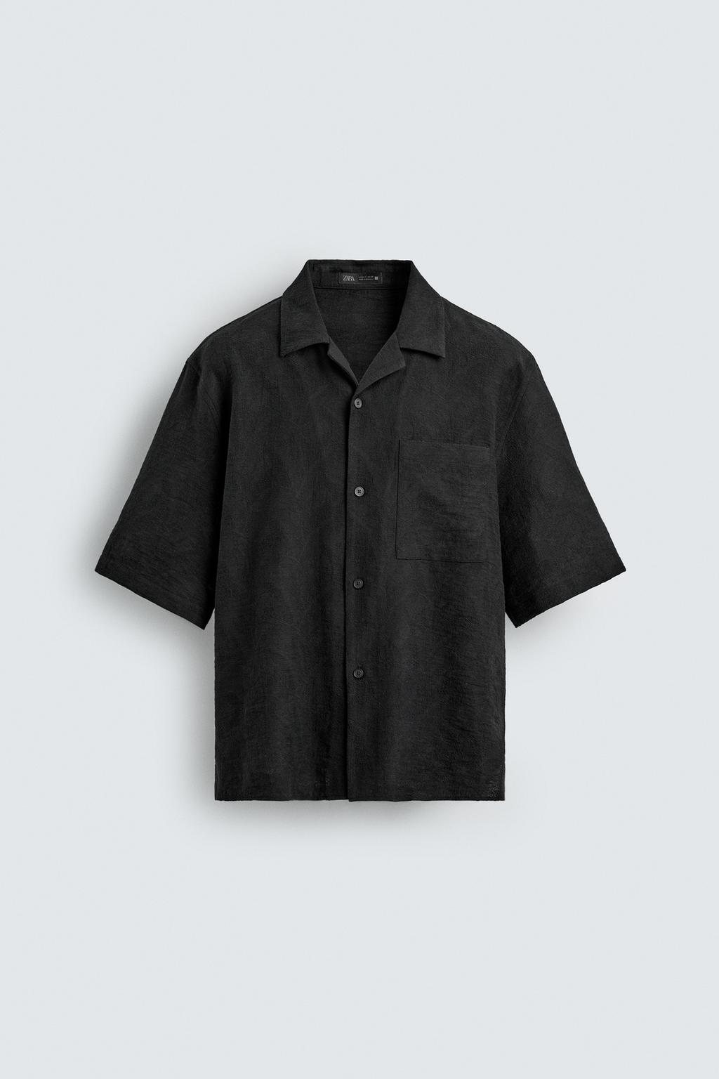 РУБАШКА СВОБОДНОГО КРОЯ JACQUARD