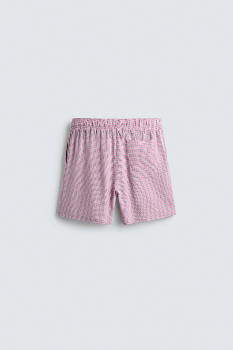 Потоковые бермуды в клетку