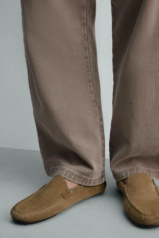 Кожаные лоферы- Заказать в России