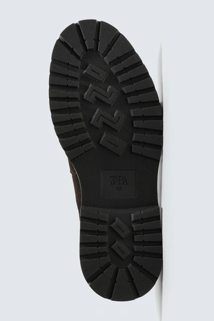 Кожаные лоферы с планкой- Заказать в России