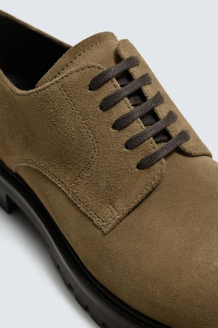 Кожаные туфли- Заказать в России