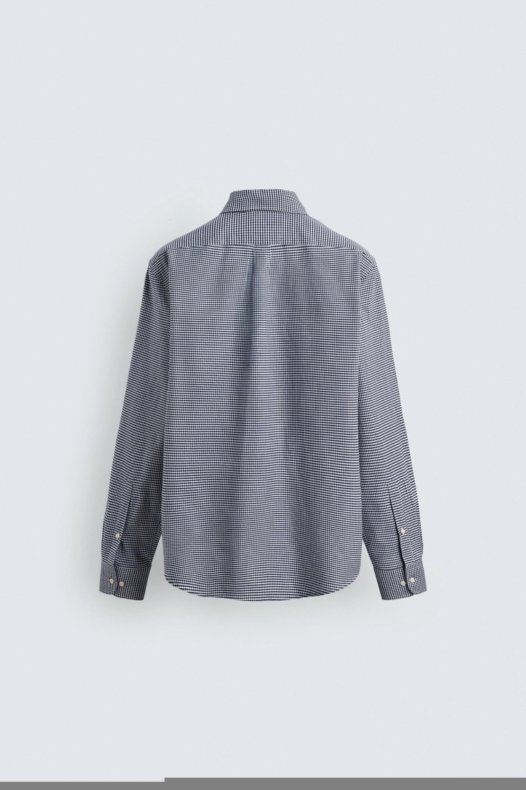 Рубашка из хлопка в клетку