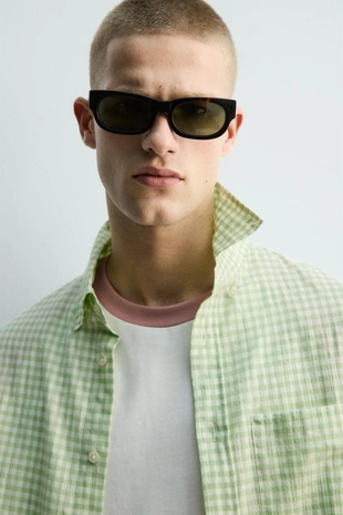 Рубашка REGULAR FIT в клетку LIMITED EDITION- Заказать в России