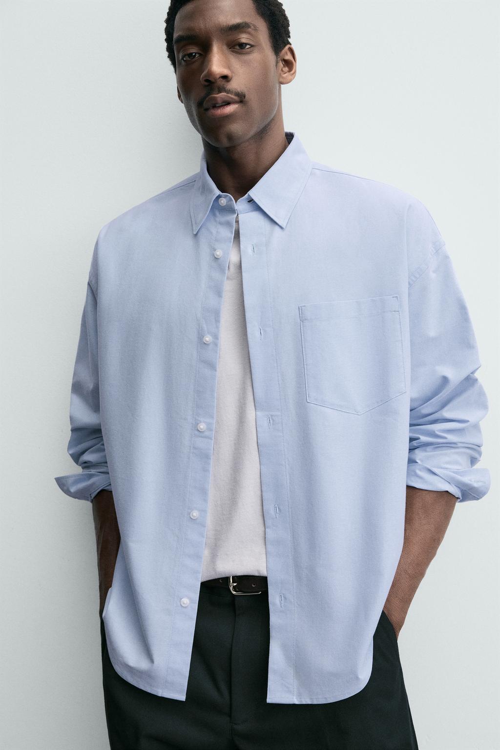 РУБАШКА ОВЕРСАЙЗ ОКСФОРД