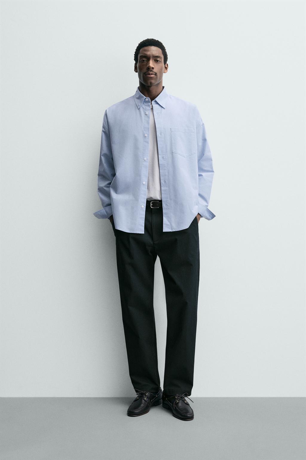 РУБАШКА ОВЕРСАЙЗ ОКСФОРД