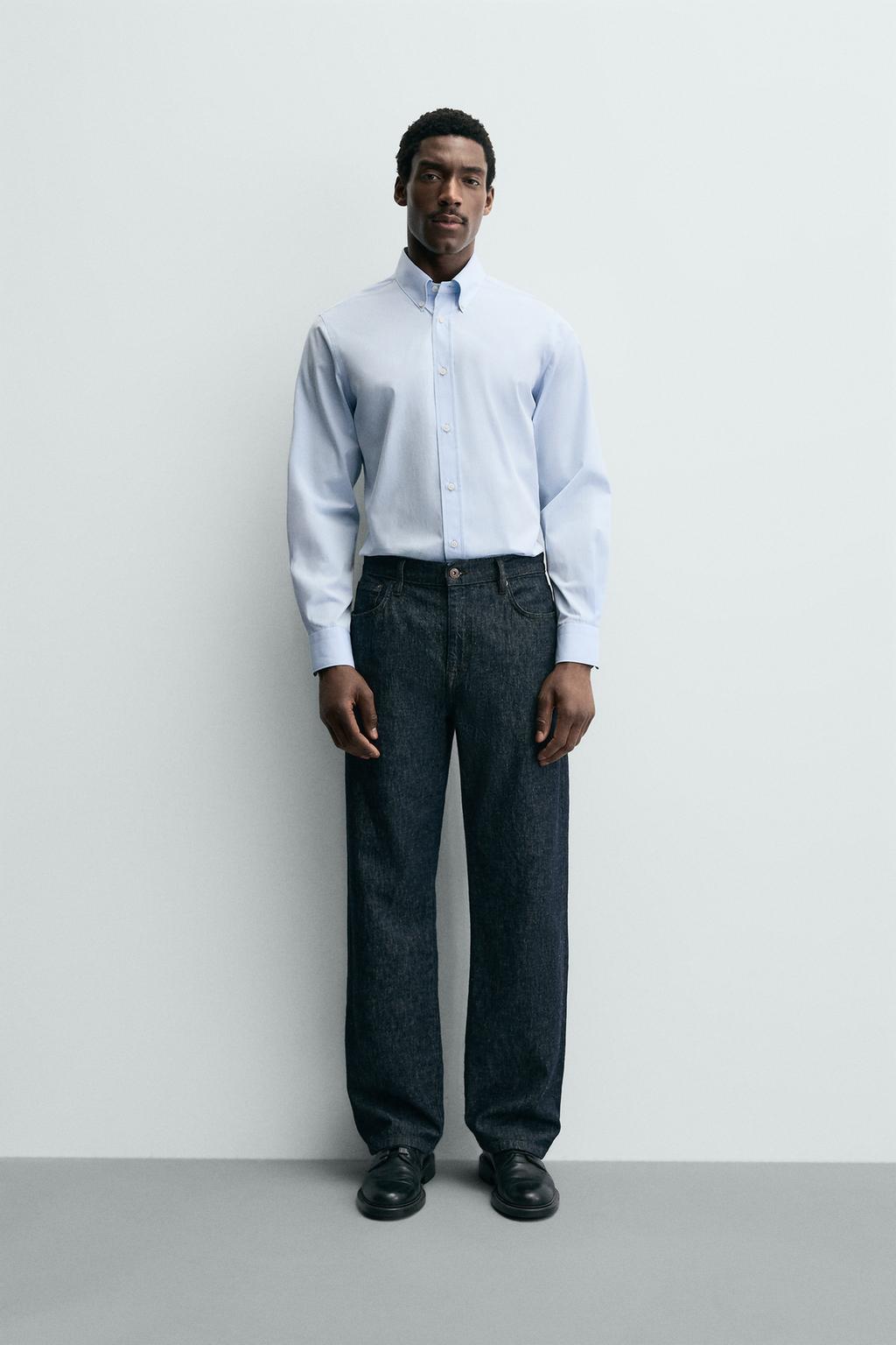 РУБАШКА SLIM FIT ИЗ ХЛОПКА