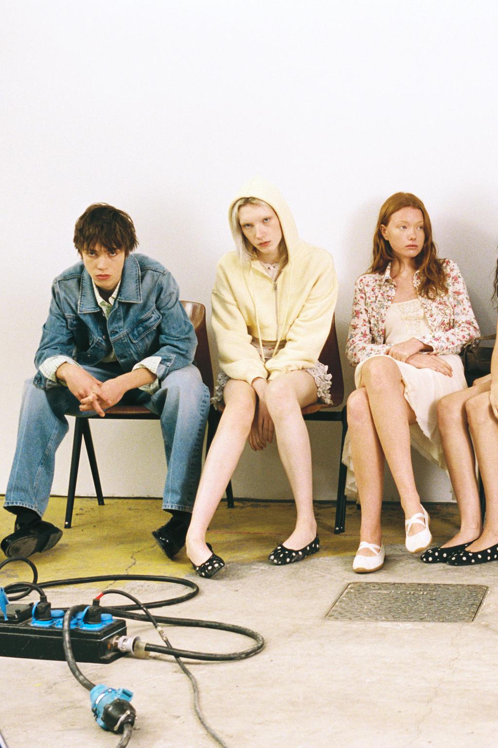 МИНИ-ШОРТЫ В ГОРОШЕК С ВОЛАНАМИ