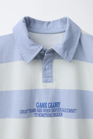 Поло в полоску- Заказать в России