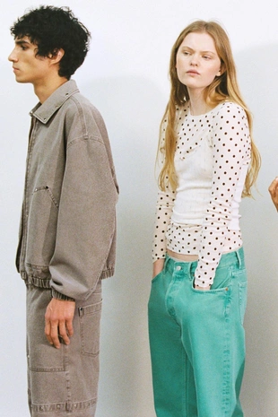 Футболка SUPIMA® в горошек- Заказать в России