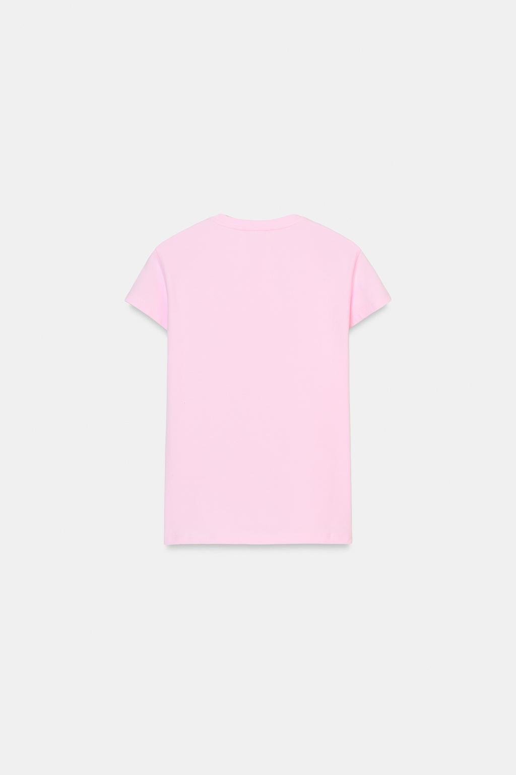 ФУТБОЛКА С РЕЛЬЕФНЫМИ СЕРДЕЧКАМИ