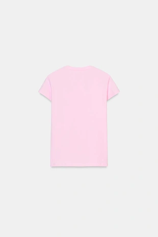 Футболка с рельефными сердечками- Заказать в России