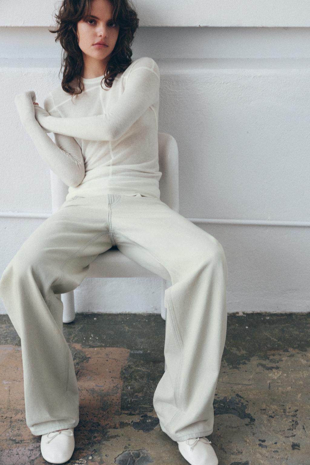 ТОНКИЙ СВИТЕР ИЗ СМЕСОВОЙ ШЕРСТИ