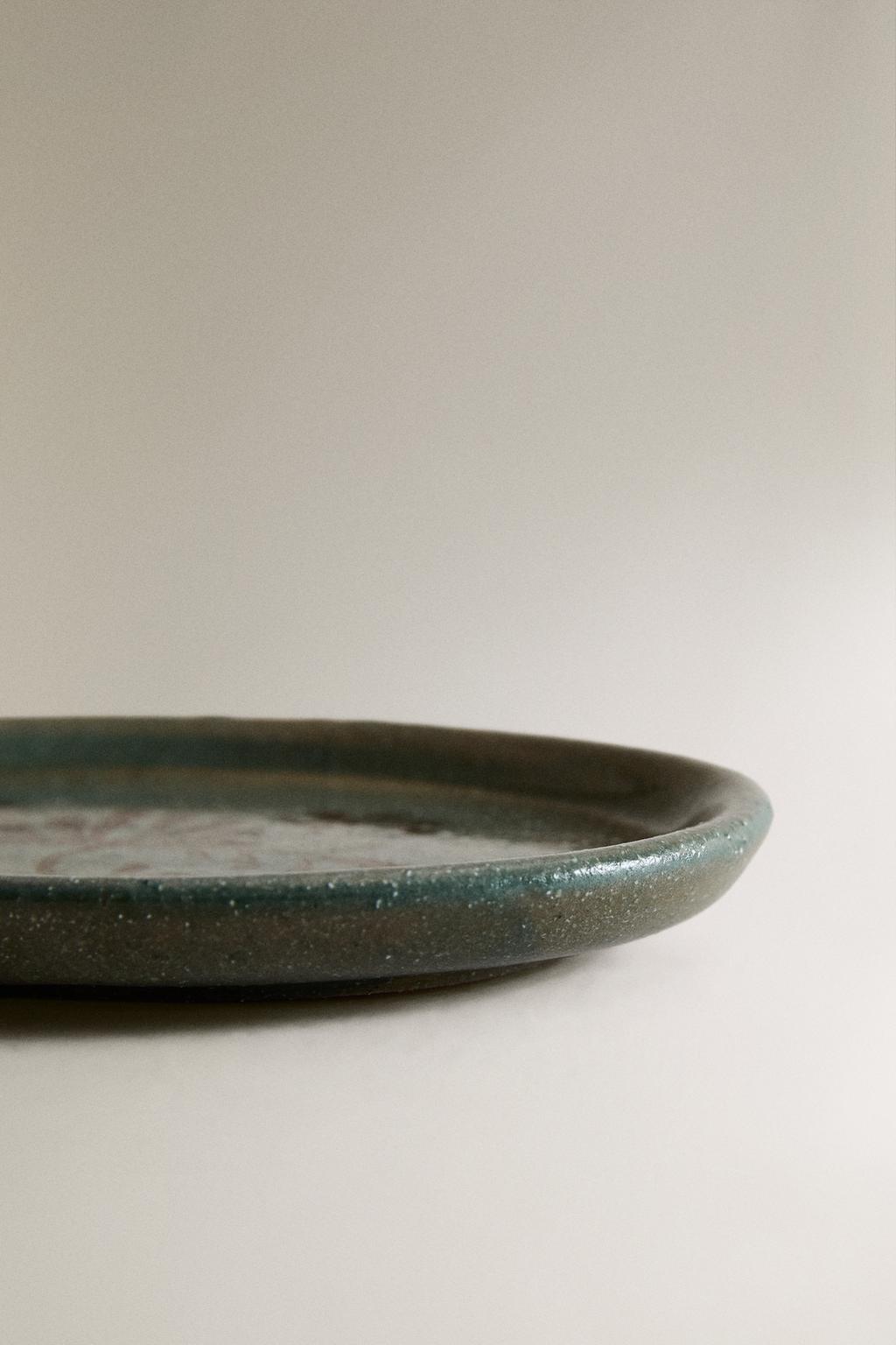 Мыльница для ванной комнаты zara с цветочным узором из керамики