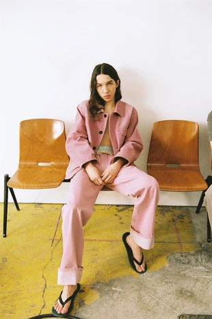 Куртка свободного кроя из денима LIMITED EDITION- Заказать в России