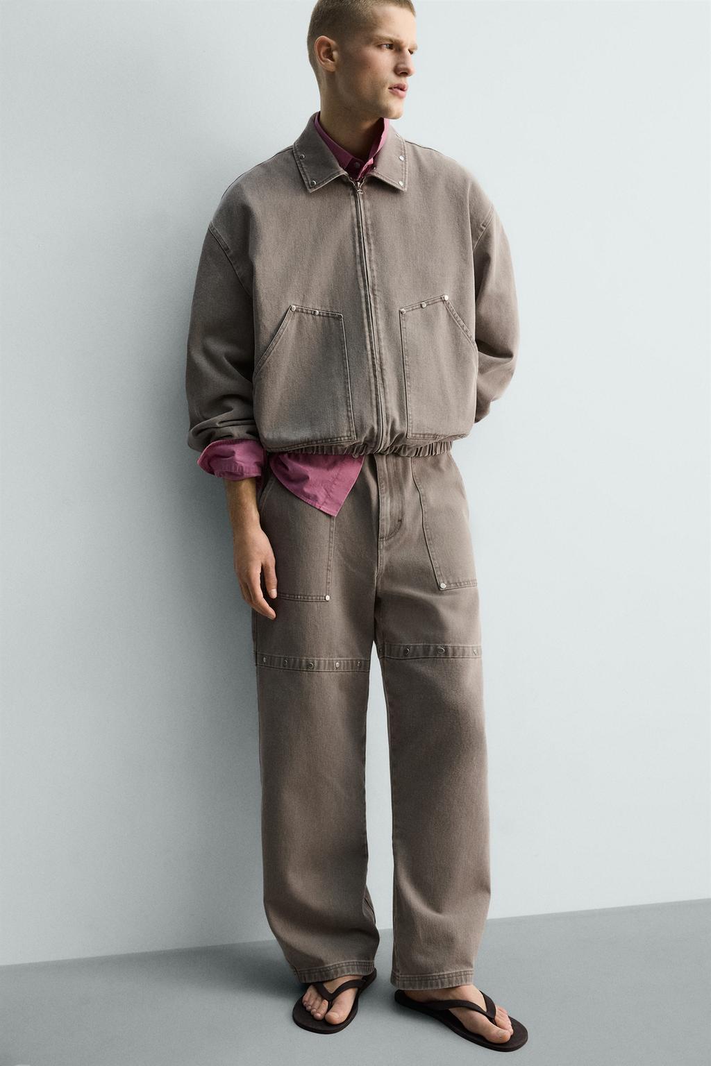 БРЮКИ RELAXED FIT С ЗАКЛЕПКАМИ LIMITED EDITION